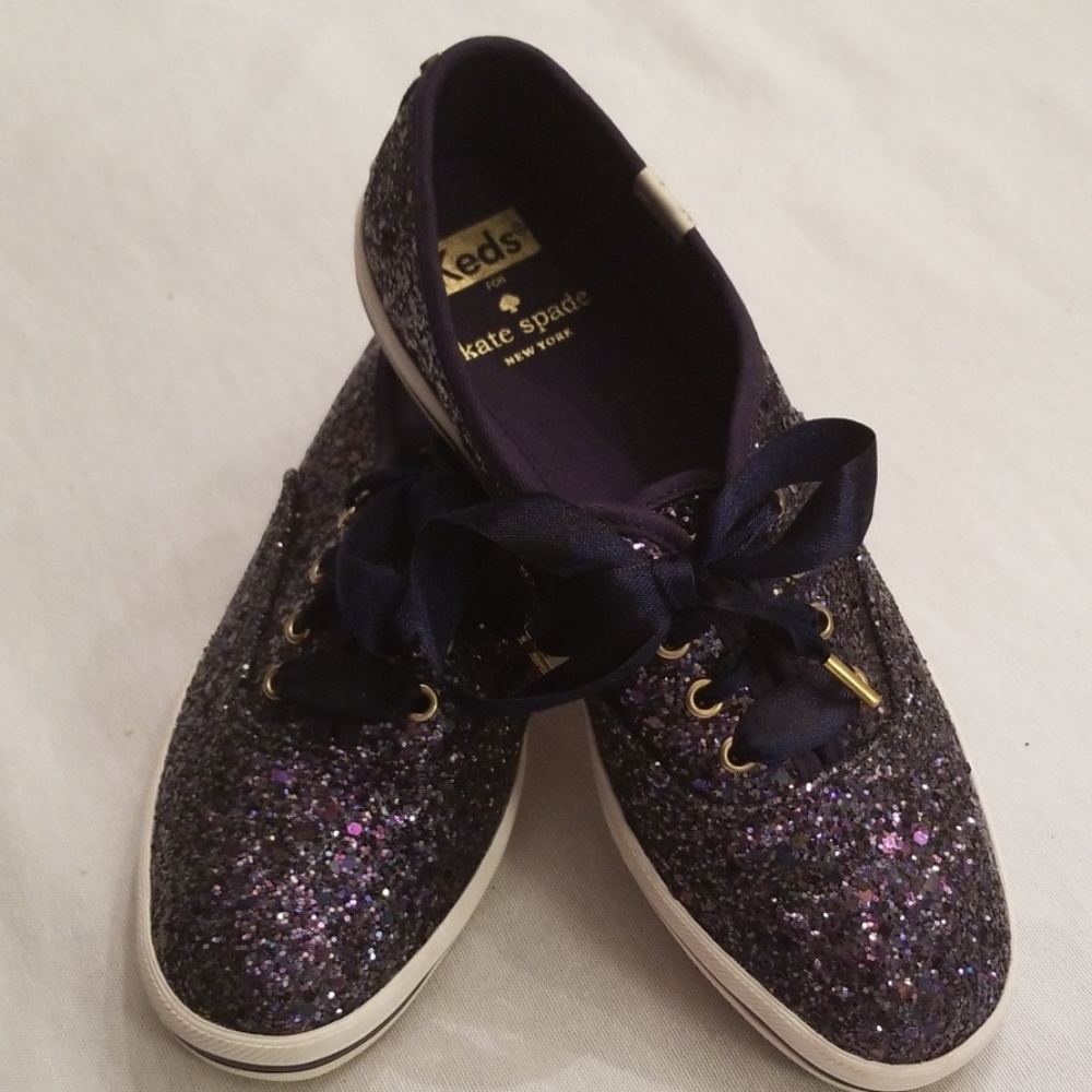 Keds champion glitter kate spade womens size 5